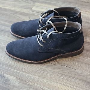 JOHNSTON & MURPHY, SIZE 13, NAVY